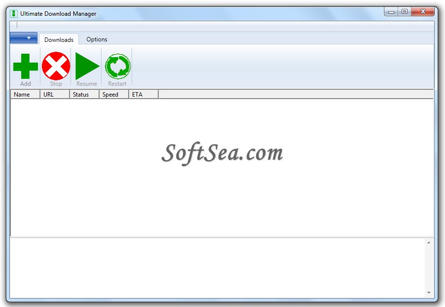 Ultimate Download Manager Screenshot