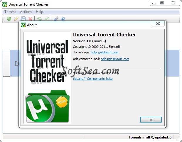 Universal Torrent Checker Screenshot