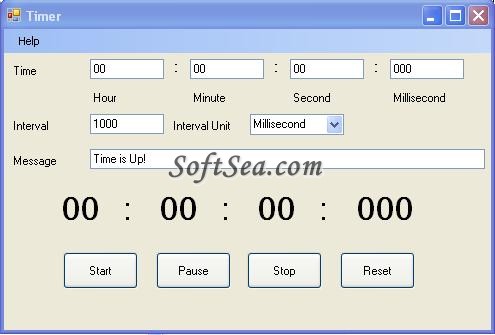 Useful Countdown Timer Screenshot
