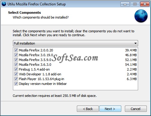 Utilu Mozilla Firefox Collection Screenshot