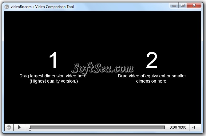 Video Comparison Tool Screenshot