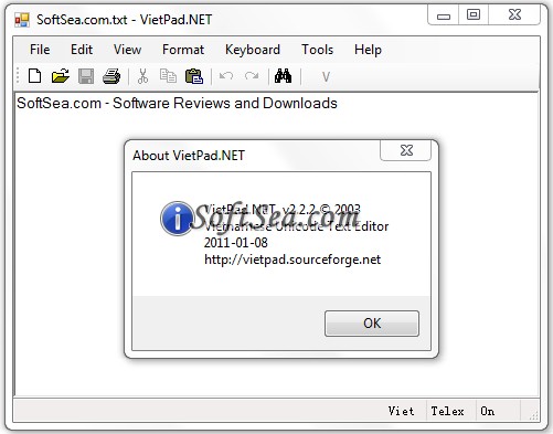VietPad.NET Screenshot