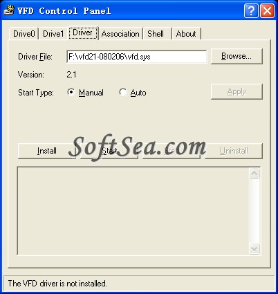 Virtual Floppy Drive Screenshot
