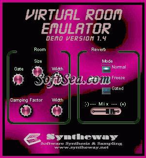 Virtual Room Emulator VST Screenshot