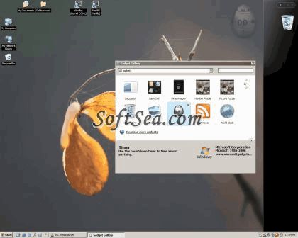 Vista Sidebar For XP Screenshot