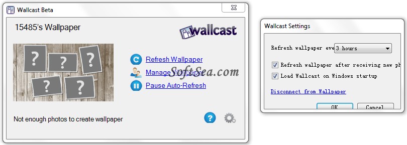 Wallcast Screenshot