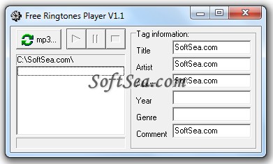 Waply Free Ringtones Player Screenshot