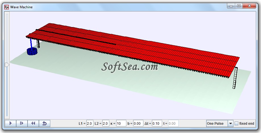 Wave Machine Model Screenshot