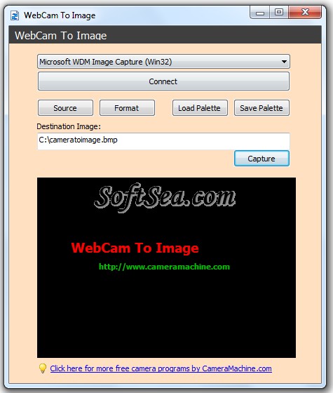 WebCam To Image Screenshot