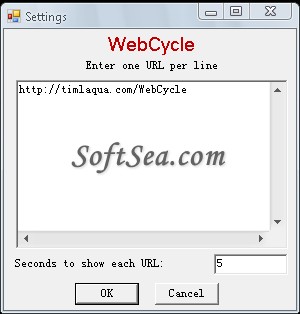 WebCycle Screenshot