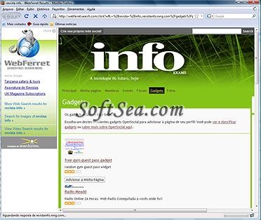 WebFerret Screenshot