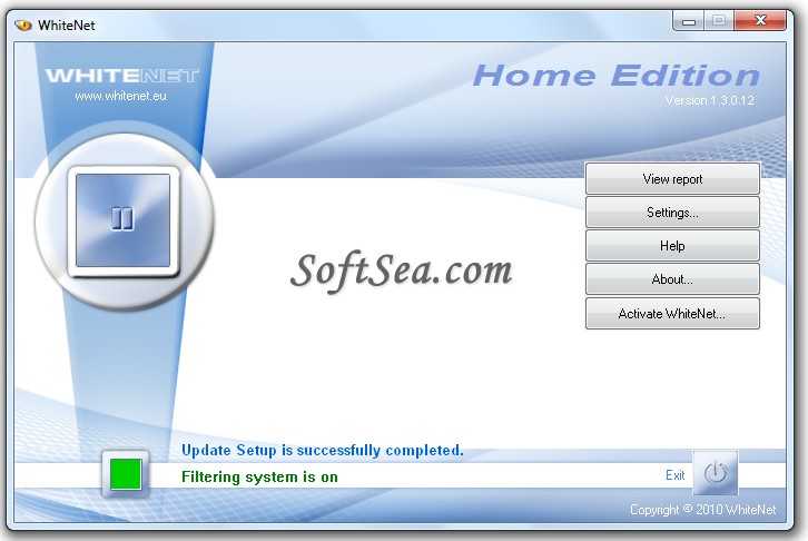 Whitenet Home Edition Screenshot