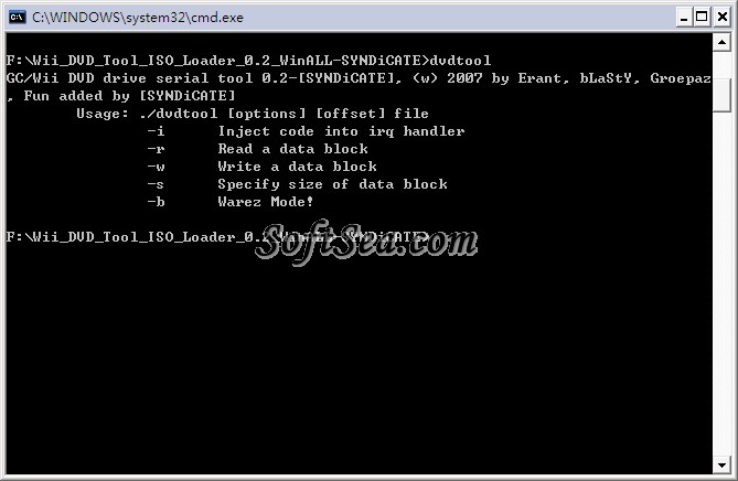 Wii DVD Tool ISO Loader Screenshot