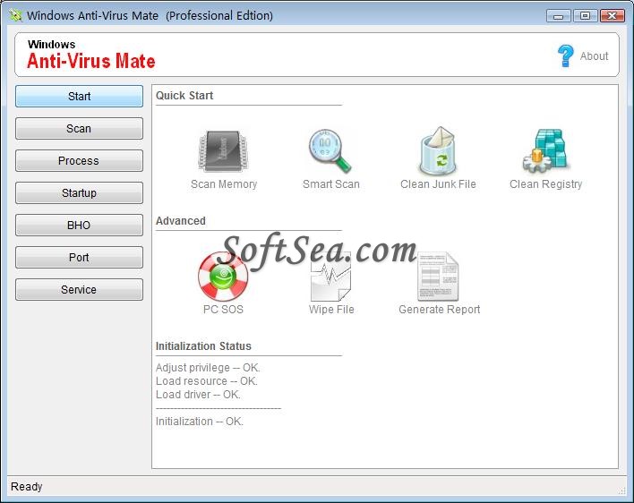 Windows Anti-Virus Mate Screenshot