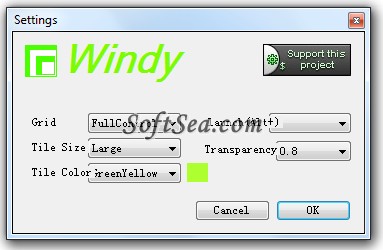 Windy - Window Manager Screenshot