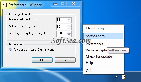 Wlipper Screenshot