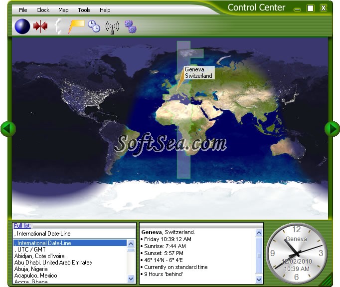 World Time Manager Screenshot
