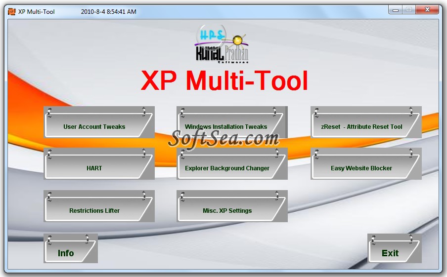 XP Multi-Tool Screenshot