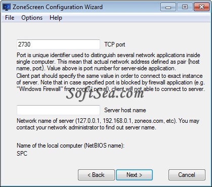 ZoneOS ZoneScreen (x64) Screenshot