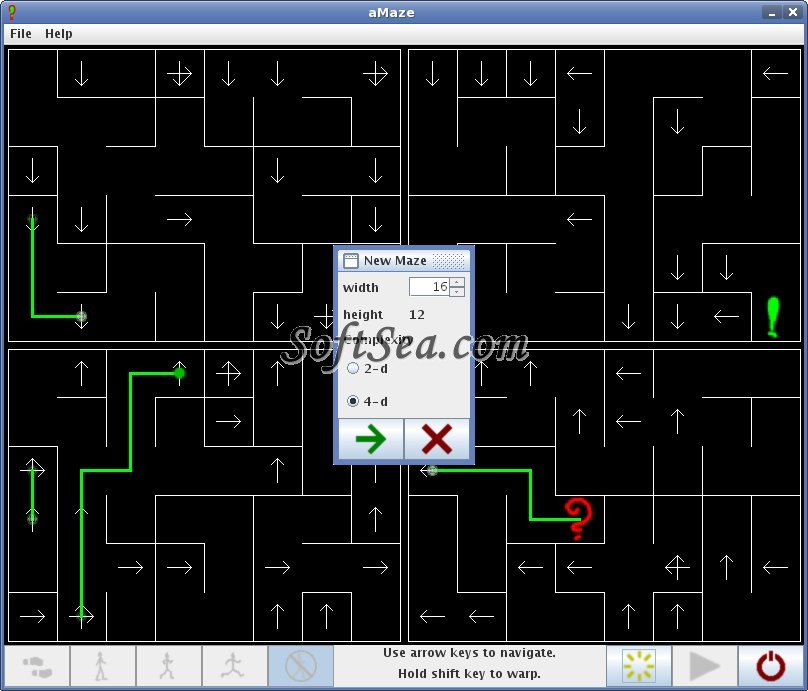 aMaze Game Screenshot