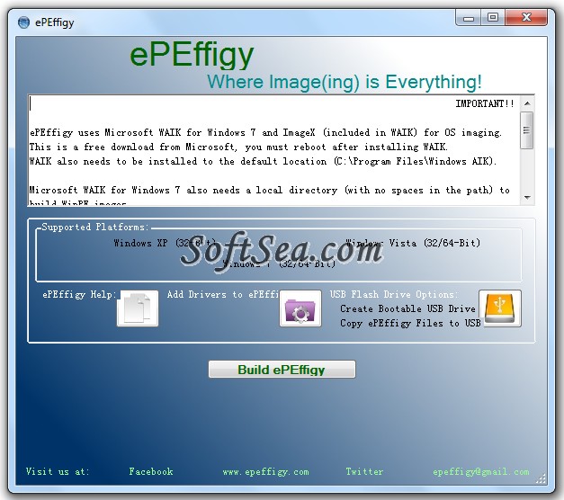 ePEffigy Screenshot
