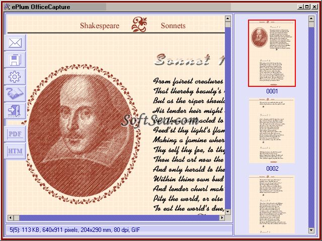 ePlum OfficeCapture Screenshot