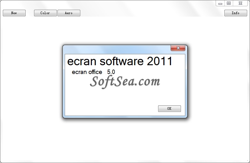ecran office Screenshot