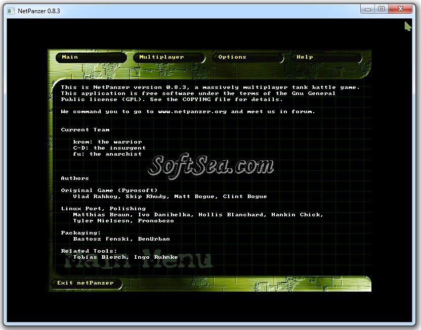 netPanzer Portable Screenshot