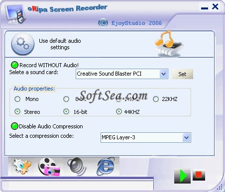 oRipa Screen Recorder Screenshot