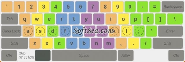 touch type keyboard Screenshot