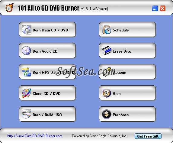 101 All to CD DVD Burner Screenshot