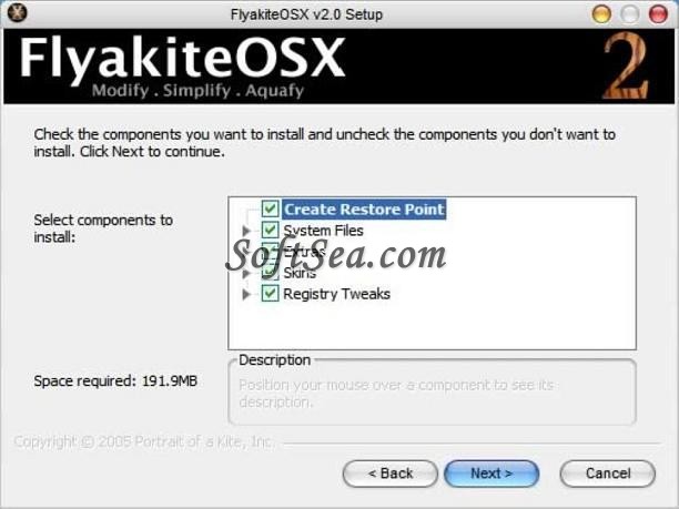 FlyakiteOSX Screenshot