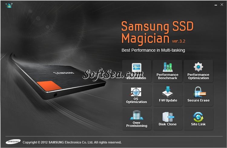 Samsung SSD Magician Screenshot