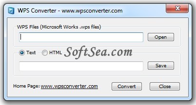 WPS Converter Screenshot